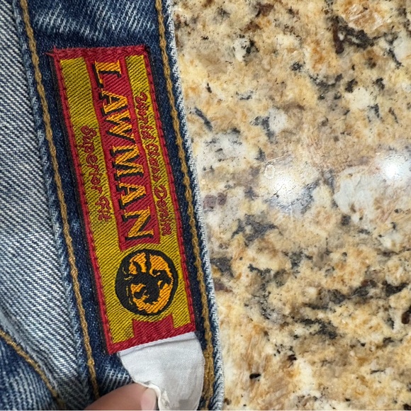 LAWMAN Jeans Women's 27x34 Vintage Western Bareback Denim High-Rise Straight Leg - Picture 4 of 8